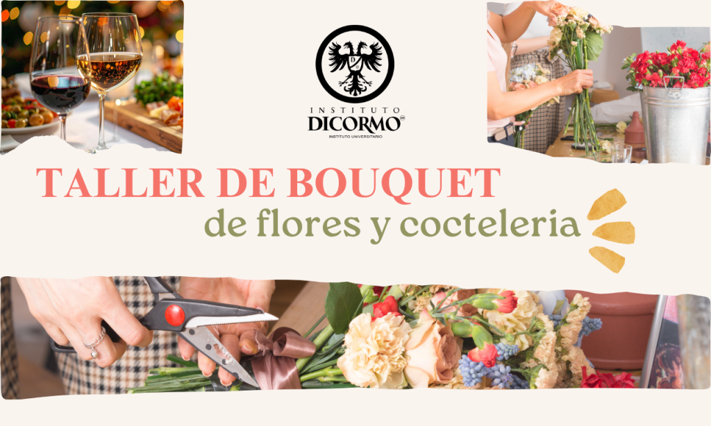 Taller de Bouquet de Flores y Cocteleria